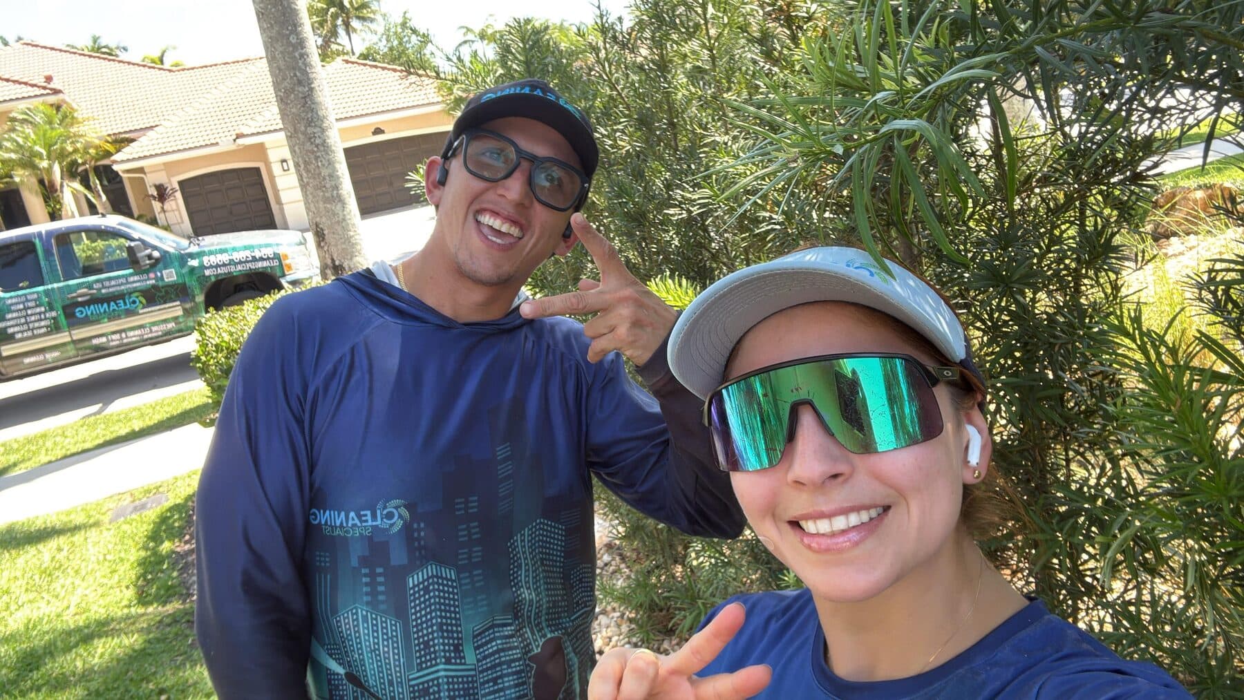Our crew on the job