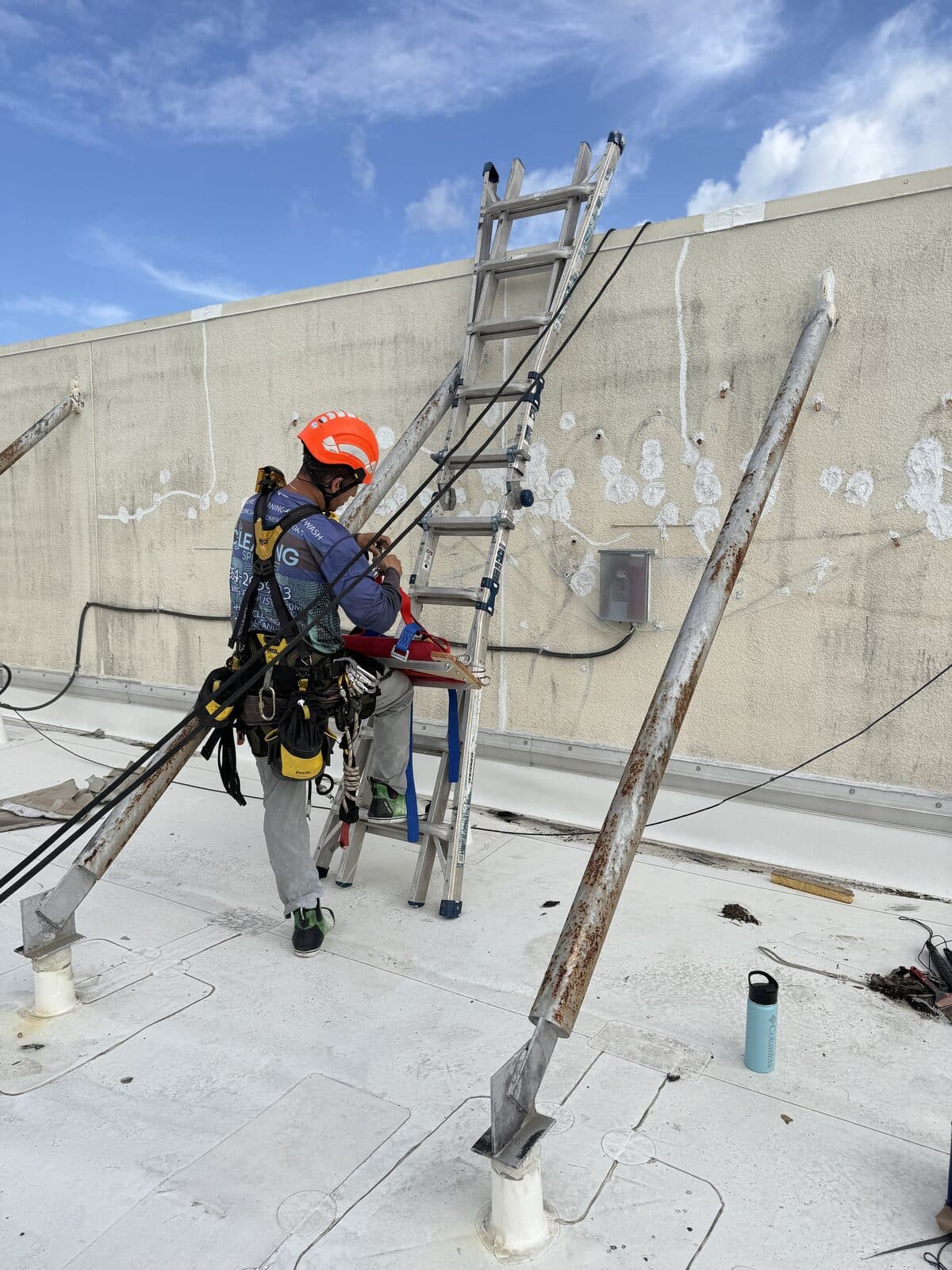Our crew on the job