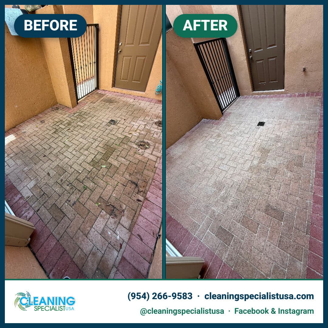 Paver & Hardscape Cleaning