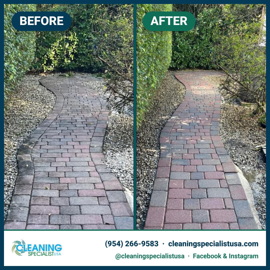 Paver & Hardscape Cleaning